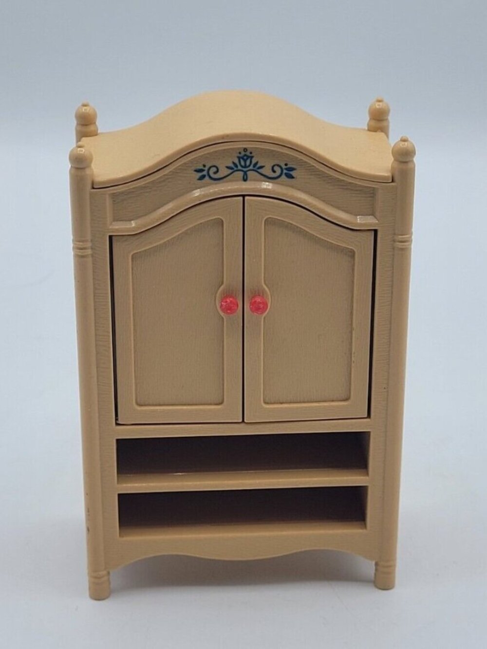 Vintage Tomy Bedroom Wardrobe Closet Dollhouse Furniture Made In Japan